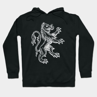 Mythical Heraldic Lion Hoodie